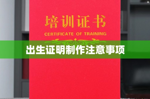 镜湖出生证明制作注意事项